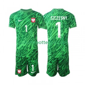 Maillot/Tenue Pologne Szczesny 1 Gardien Enfant Troisieme 2024
